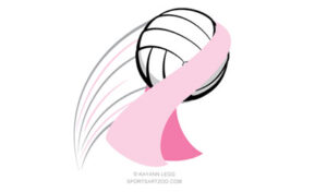 East Ridge Volleyball Breast Cancer Awareness campaign