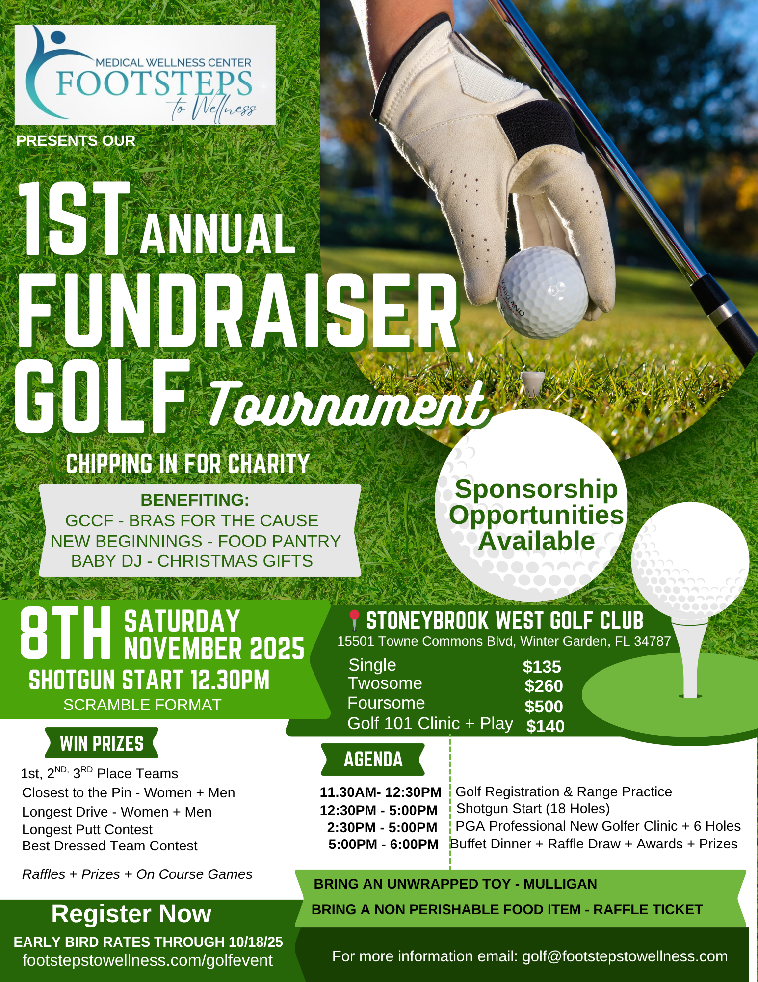 1st Annual Fundraiser Golf Tournament