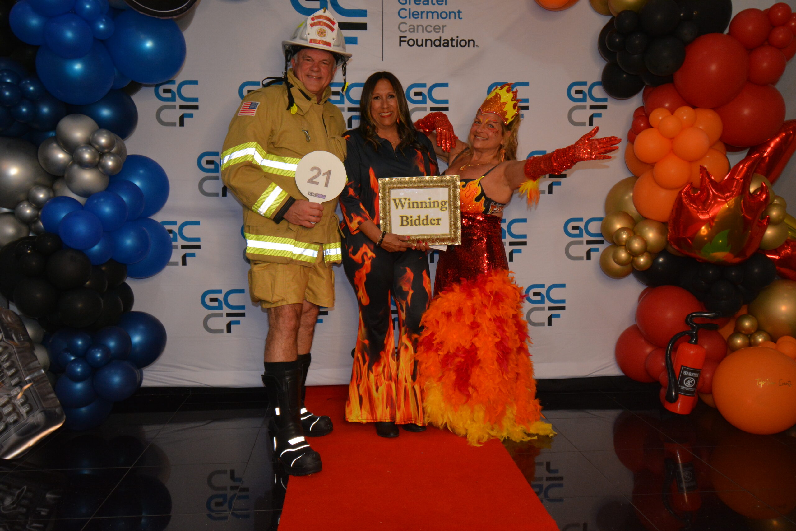 Red Hot & Rescue Ready-Winning Bidder