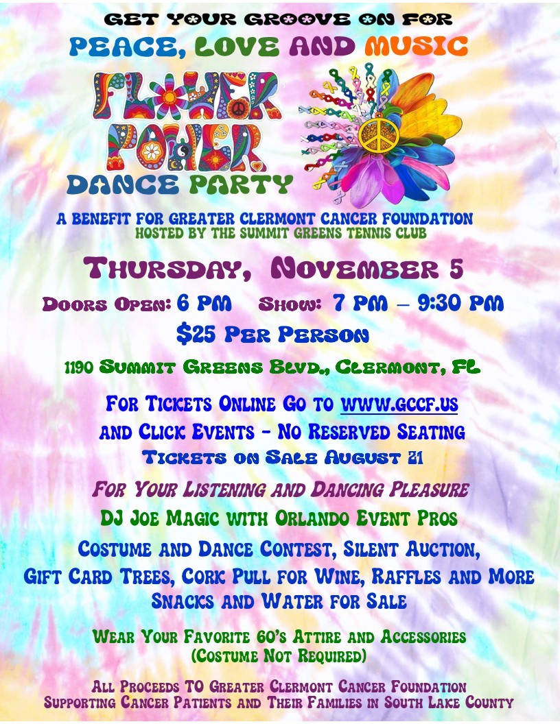 Flower Power Dance Party